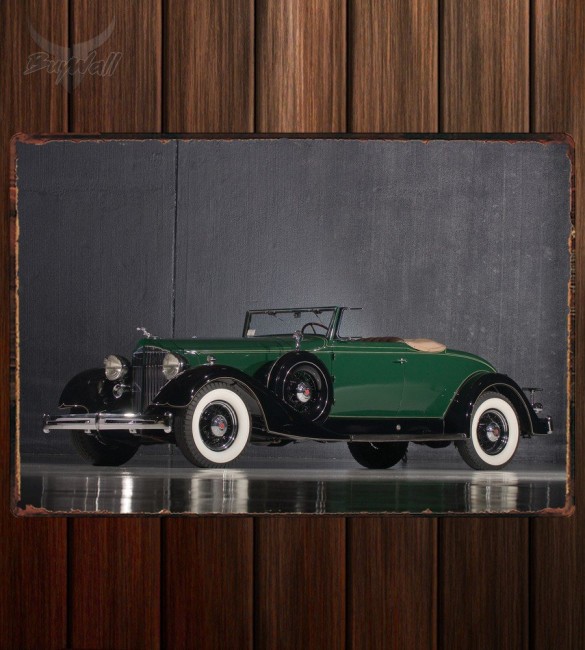 Металлическая табличка Packard Super Eight Coupe Roadster Металлическая табличка Packard Super Eight Coupe Roadster